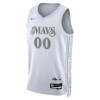 Dres Dallas Mavericks Prilagođeni Nike 2024-25 City Edition Bijela Swingman